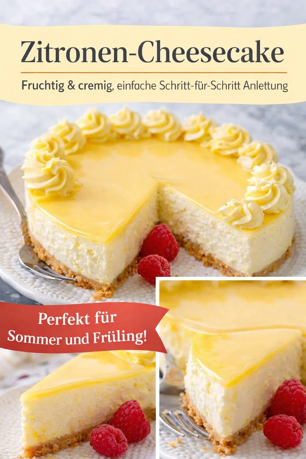 Der perfekte Zitronen-Quark-Kuchen für erfrischende Genussmomente - Gönn dir ein Stück puren Sonnenschein mit diesem saftigen Zitronen-Quark-Kuchen! Eine cremige Füllung kombiniert mit einem knusprigen Boden bringt den Sommer direkt auf deinen Tisch. Ideal für Feiern, Kaffeeklatsch oder einfach für dich selbst. Experimentiere mit Toppings und verwandle diesen Kuchen in das Highlight deiner Dessert-Tafel! Probiere das Rezept jetzt aus und lass dich verzaubern! #Zitronenkuchen #Backen #Kuchenliebe