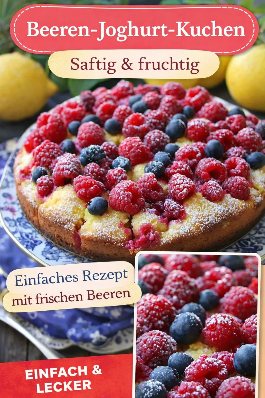 Erfrischender Himbeer Zitronenkuchen: Perfekt für jeden Anlass! Erfrischender Himbeer Zitronenkuchen: Perfekt für jeden Anlass! - Lust auf etwas Süßes? Probier unseren saftigen Himbeer Zitronenkuchen! Diese Kombination aus frischen Himbeeren und spritziger Zitrone wird deine Geschmacksnerven überraschen. Ideal für die Kaffeetafel oder als Dessert. Lass dir dieses köstliche Rezept nicht entgehen und verwöhne deine Gäste mit einer fruchtigen Leckerei! Backe jetzt und teile deine Kreation! #HimbeerZitronenkuchen #Backen #Rezepte