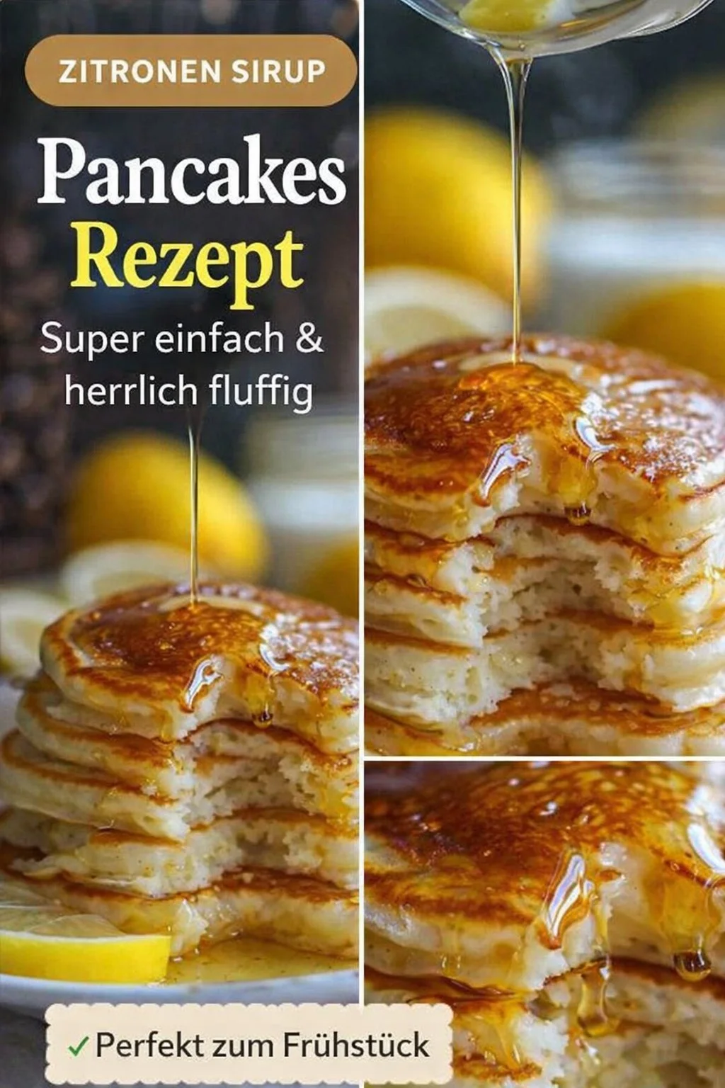 Fluffige Zitronen Ricotta Pfannkuchen für ein perfektes Frühstück Fluffige Zitronen Ricotta Pfannkuchen für ein perfektes Frühstück - Stell dir vor, jeden Morgen mit dem unwiderstehlichen Duft von Zitronenpfannkuchen aufzuwachen. Diese fluffigen Zitronen Ricotta Pfannkuchen sind nicht nur einfach zuzubereiten, sondern auch unwiderstehlich lecker! Überrasche deine Familie am Wochenende mit diesem Rezept. Probiere sie heute aus und genieße jeden Bissen! #Pfannkuchen #Frühstück #LeckereRezepte