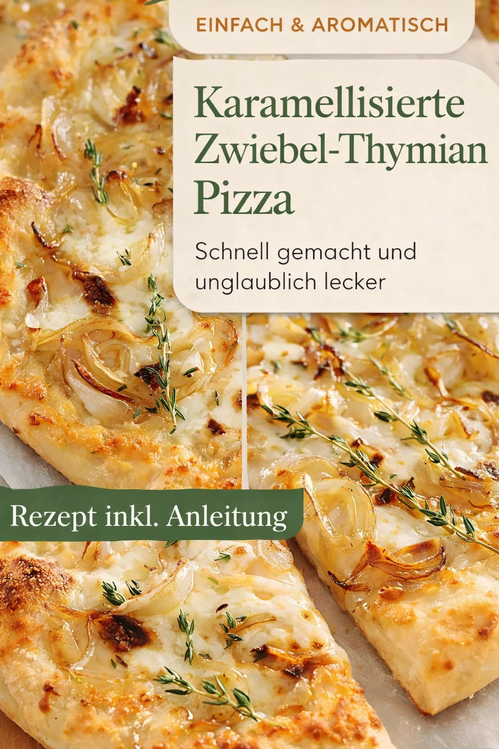 Genieße cremige Zwiebelpizza mit Rosmarin und Ricotta – ein neues Pizzaerlebnis! Genieße cremige Zwiebelpizza mit Rosmarin und Ricotta – ein neues Pizzaerlebnis! - Entdecke das besondere Geschmackserlebnis mit dieser köstlichen Zwiebelpizza! Verabschiede dich von der klassischen Tomatensauce und probiere diese cremige Variante mit Ricotta und aromatischem Rosmarin. Perfekt als Snack oder Vorspeise! Bereite sie jetzt zu und überrasche deine Gäste. Klicke für das vollständige Rezept! #Zwiebelpizza #Rosmarin #LeckereRezepte