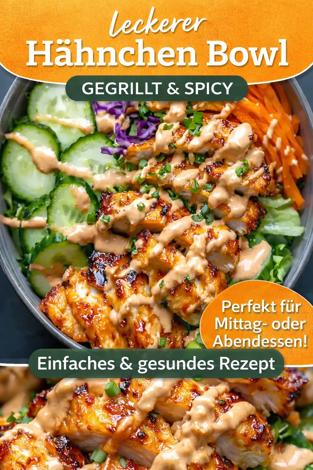 Genießen Sie die Bang Bang Chicken Bowl: Ein Fest für die Sinne! Genießen Sie die Bang Bang Chicken Bowl: Ein Fest für die Sinne! - Entdecken Sie die Bang Bang Chicken Bowl – ein Gericht, das Geschmack und Freude vereint! Zartes Hähnchen in einer cremigen, scharfen Sauce, serviert mit frischem Gemüse und Reis. Ideal für ein schnelles Abendessen oder Meal Prep. Lassen Sie sich inspirieren und bereiten Sie es heute zu! #BangBangChicken #LeckereRezepte #SchnelleGerichte