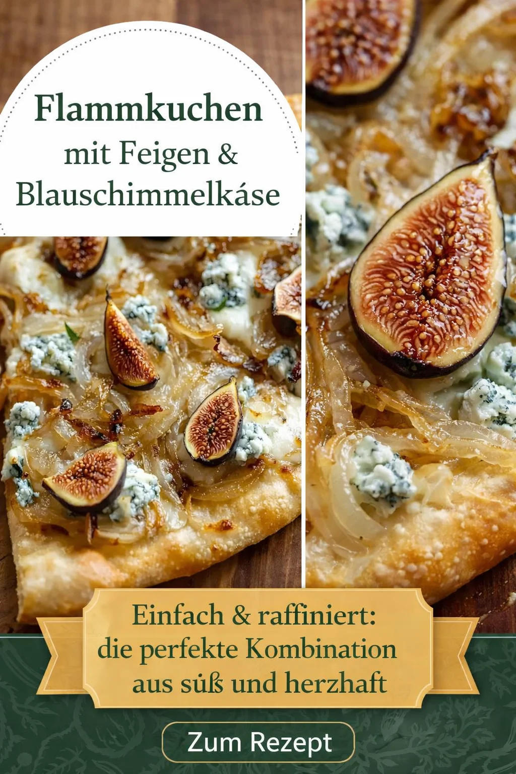 Genuss pur: Feigen-Zwiebel-Flammkuchen mit Blauschimmelkäse Genuss pur: Feigen-Zwiebel-Flammkuchen mit Blauschimmelkäse - Verwöhnen Sie Ihre Geschmacksknospen mit diesem schmackhaften Feigen-Zwiebel-Flammkuchen! Mit einem knusprigen Boden und der perfekten Kombination aus süßen Feigen und herzhaftem Blauschimmelkäse wird dieses Gericht zum Highlight jeder Tischrunde. Ideal als Vorspeise oder Snack! Bereiten Sie es schnell zu und beeindrucken Sie Ihre Gäste. Jetzt ausprobieren und genießen! #Flammkuchen #LeckereRezepte #Vegetarisch