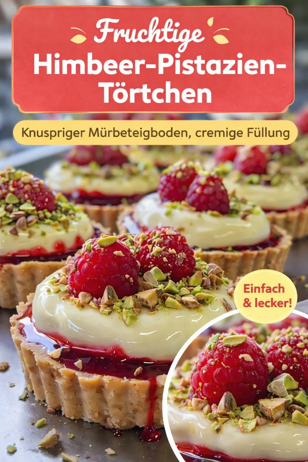 Himbeer Weiße Schokolade Tartelettes: Ein genussvolles Dessert für jeden Anlass! - Lust auf ein süßes Vergnügen? Unsere Himbeer Weiße Schokolade Tartelettes sind der perfekte Genuss für deine nächste Feier! Mit ihrer fruchtigen Himbeermarmelade und der cremigen weißen Schokolade sind sie ein echter Hingucker. Probiere dieses Rezept aus und verwöhne Familie und Freunde! Jetzt nachbacken und genießen! #Tartelettes #Dessert #Rezept