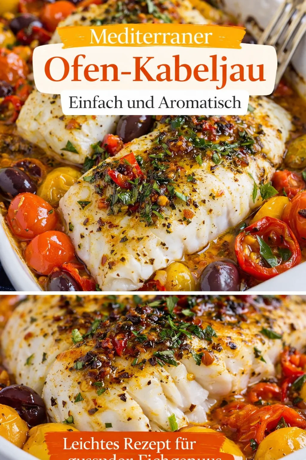 Mediterraner Ofenfisch: Einfach & Gesund für Dein Abendessen Mediterraner Ofenfisch: Einfach & Gesund für Dein Abendessen - Entdecke das köstliche Rezept für Mediterranen Ofenfisch! Diese einfache und gesunde Zubereitung kombiniert frischen Fisch mit aromatischen Kräutern und mediterranen Zutaten, die Deine Geschmacksknospen verzaubern werden. Bereite dieses herzhafte Gericht in nur 30 Minuten zu und genieße die Aromen des Mittelmeers zu Hause. Probiere es heute aus und teile Deine Ergebnisse mit uns! #Ofenfisch #MediterraneKüche #GesundeRezepte
