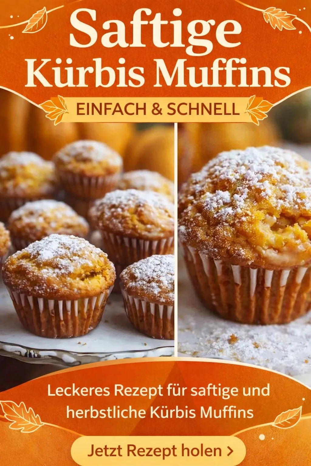 Saftige Mini Kürbis Muffins: Der perfekte Genuss für den Herbst Saftige Mini Kürbis Muffins: Der perfekte Genuss für den Herbst - Entdecke das Rezept für köstliche Mini Kürbis Muffins, die den Herbst in jeden Bissen bringen! Ideal für einen gemütlichen Nachmittag oder als süßer Snack. Sie sind einfach zuzubereiten und werden garantiert zum Hit bei Groß und Klein. Probiere sie aus und teile Deine Kreation! #KürbisMuffins #Herbstrezepte #LeckereSnacks