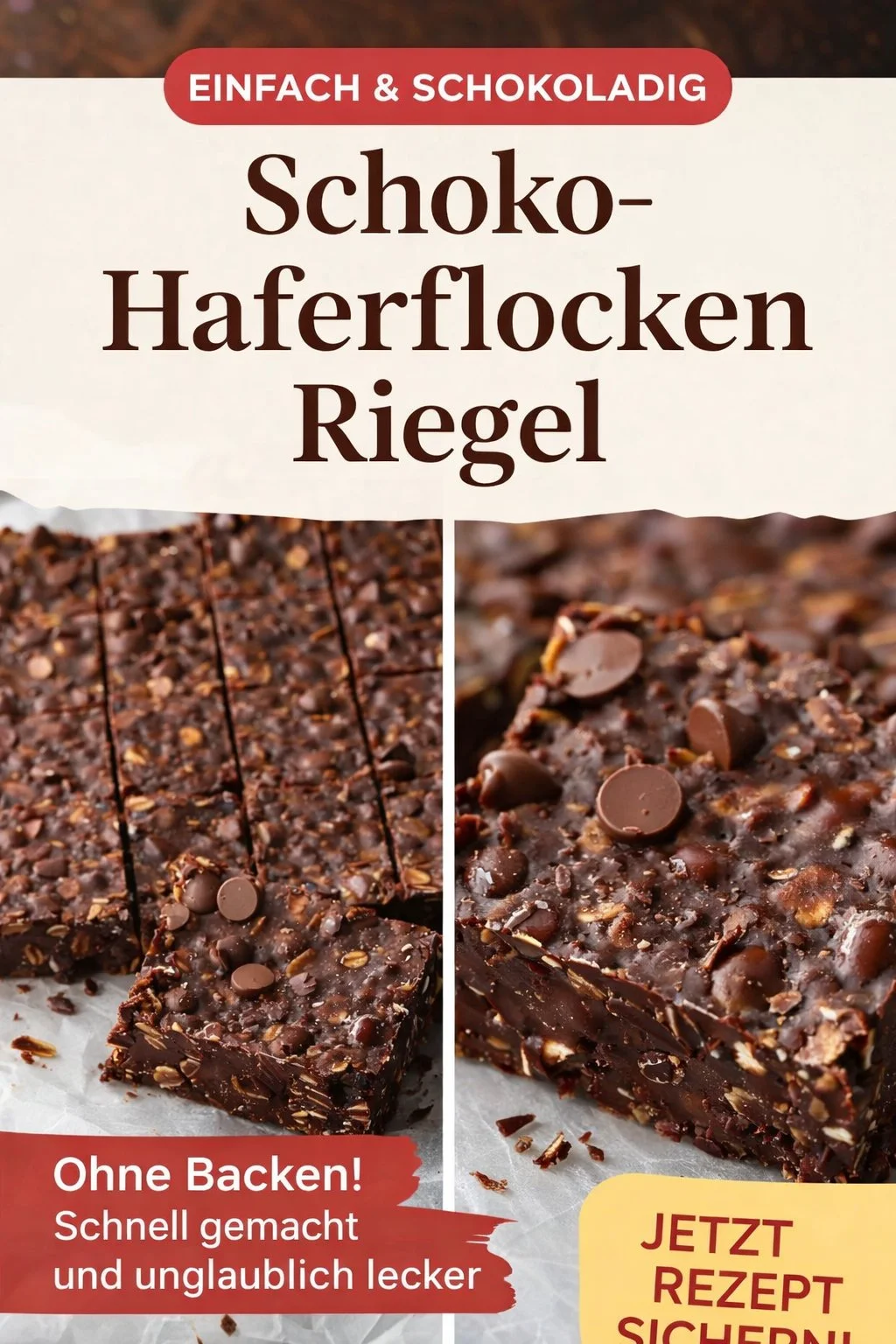 Schokoladige Hafer Fudge Riegel für die Seele – einfach unwiderstehlich! Schokoladige Hafer Fudge Riegel für die Seele – einfach unwiderstehlich! - Entdecke die perfekte süße Versuchung für zwischendurch: unsere selbstgemachten Schoko Hafer Fudge Riegel! Diese himmlischen Snacks sind einfach zuzubereiten und bringen Freude in deinen Alltag. Lass dich von der Kombination aus cremiger Erdnussbutter und feiner Schokolade verführen. Mach deine eigenen Riegel und erlebe pure Genüsse. Jetzt nachmachen und genießen! #Süßspeisen #SchokoFudge #einfachlecker