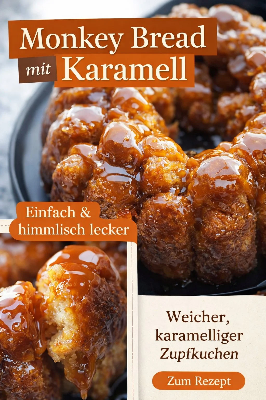 Unwiderstehliches Zupfbrot: Ein süßes Meisterwerk für den Sonntagmorgen - Stelle dir den perfekten Sonntagmorgen vor mit einem warmen, zimtigen Zupfbrot. Dieses einfache Rezept führt dich Schritt für Schritt zu einem unwiderstehlichen Snack, der zum Teilen einlädt. Lass die Aromen von Zucker und Zimt dein Zuhause erfüllen! Probiere es aus und genieße den Genuss! #Zupfbrot #Backen #Süßspeisen