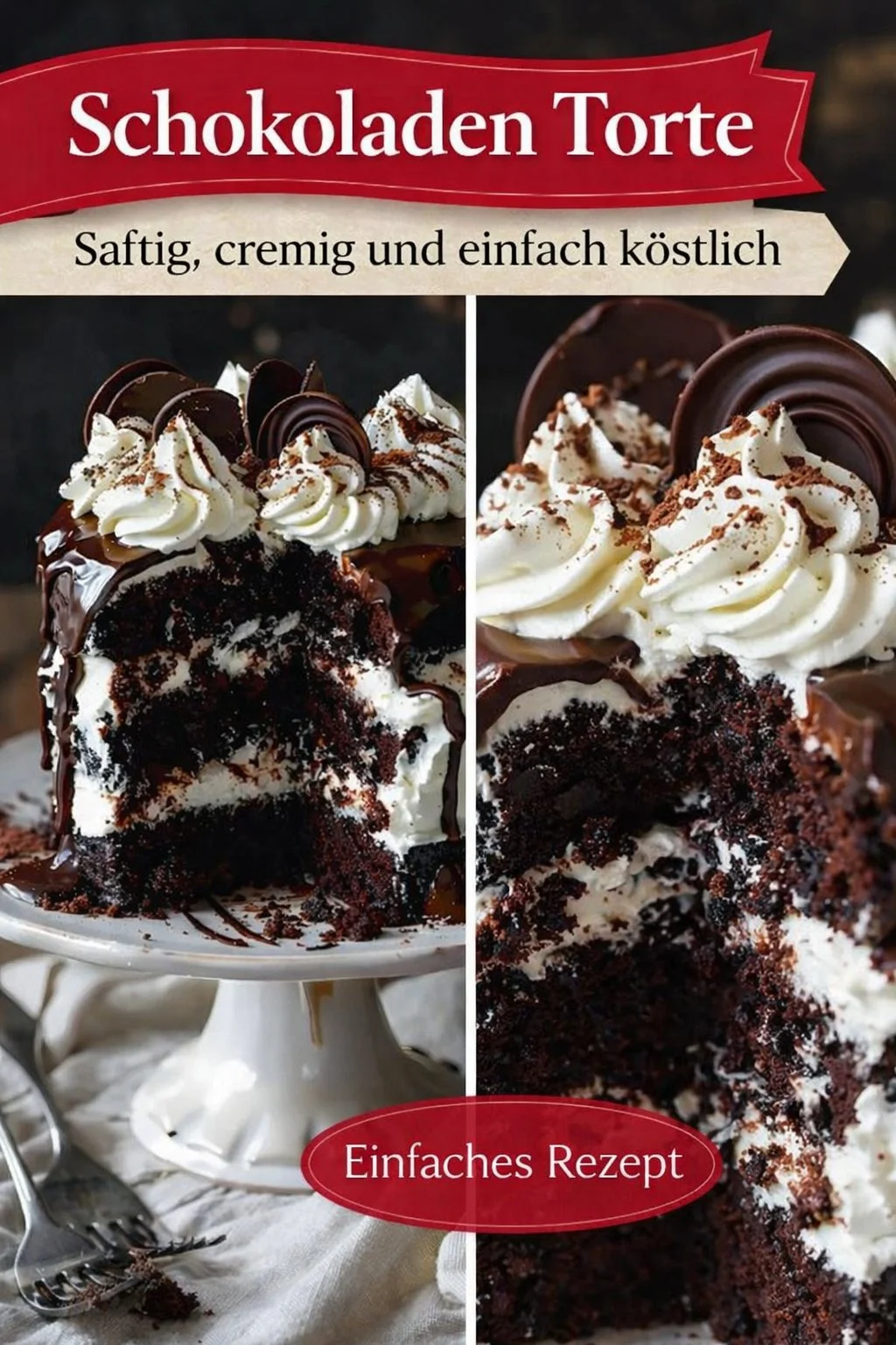 Verwöhne dich mit einem dekadenten Mississippi Mud Cake! Verwöhne dich mit einem dekadenten Mississippi Mud Cake! - Dieser Mississippi Mud Cake ist das perfekte Dessert für alle Schokoladenliebhaber. Mit seinem reichen, schokoladigen Geschmack und der cremigen Kahlua-Schlagsahne wird er dich und deine Gäste begeistern. Hol dir das Rezept und erfahre, wie du diesen köstlichen Kuchen zubereitest. Lass dir dieses süße Erlebnis nicht entgehen! Probiere es aus und teile deine Kreation! #MississippiMudCake #Schokoladenliebe #DessertRezepte