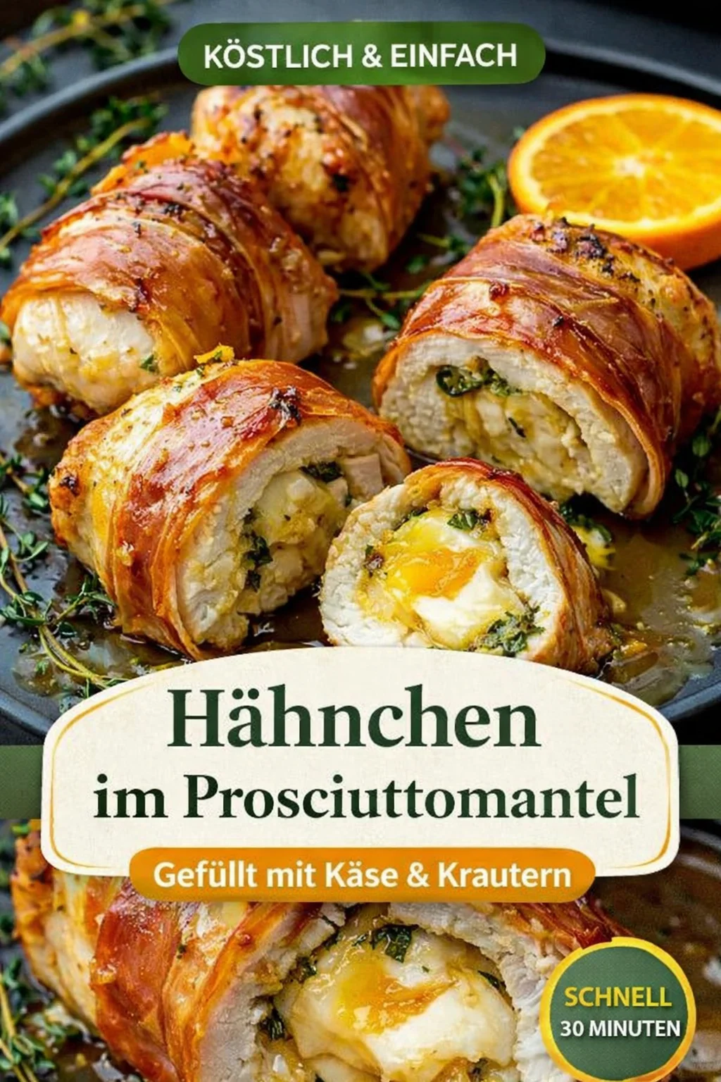 Verwöhnen Sie Ihren Gaumen mit köstlichem Orangen Hähnchen Rezept - Tauchen Sie ein in die Welt der Aromen mit unserem unwiderstehlichen Orangen Hähnchen Rezept! Diese besondere Kombination aus zartem Hähnchen, cremigem Brie und süßer Orangenmarmelade wird Ihre Gäste beeindrucken. Schauen Sie sich das Rezept an und bringen Sie ein Stück Gourmetküche in Ihr Zuhause. Perfekt für besondere Anlässe oder ein einfaches Abendessen. Bereiten Sie es heute zu! #OrangenHähnchen #Rezeptideen #Küchenzauber