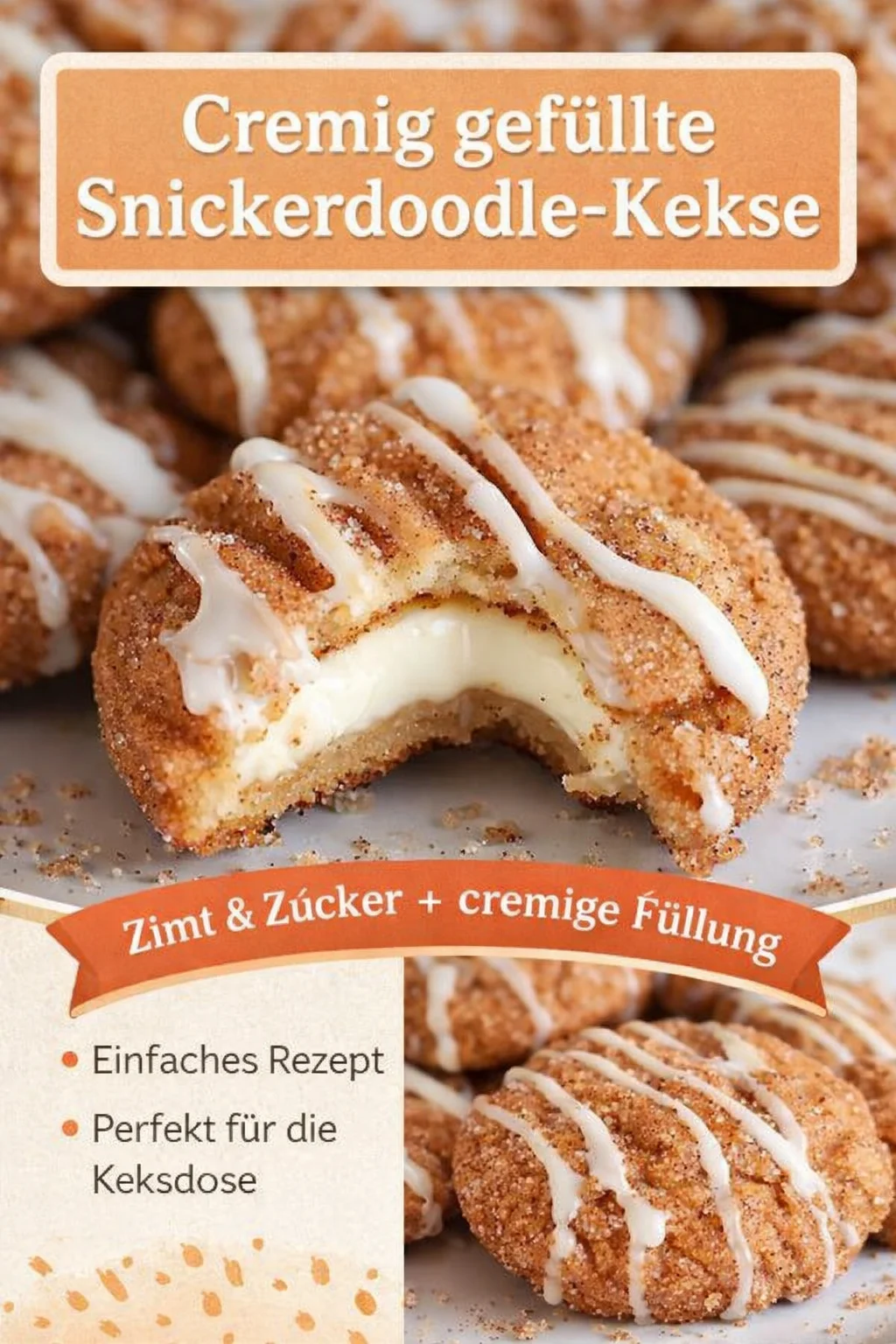 Zimt-Frischkäse-Plätzchen: Der perfekte Keks für die Winterzeit Zimt-Frischkäse-Plätzchen: Der perfekte Keks für die Winterzeit - Süße, weiche Zimt-Frischkäse-Plätzchen, die Ihre Sinne betören. Diese Kekse mit einer cremigen Überraschung im Inneren sind ideal für die Kaffeetafel oder die Weihnachtszeit. Bereiten Sie sich darauf vor, Familie und Freunde mit diesem unwiderstehlichen Rezept zu begeistern. Probieren Sie es jetzt aus und schenken Sie Ihren Liebsten eine köstliche Freude! #ZimtPlätzchen #Weihnachtsplätzchen #Plätzchenrezept