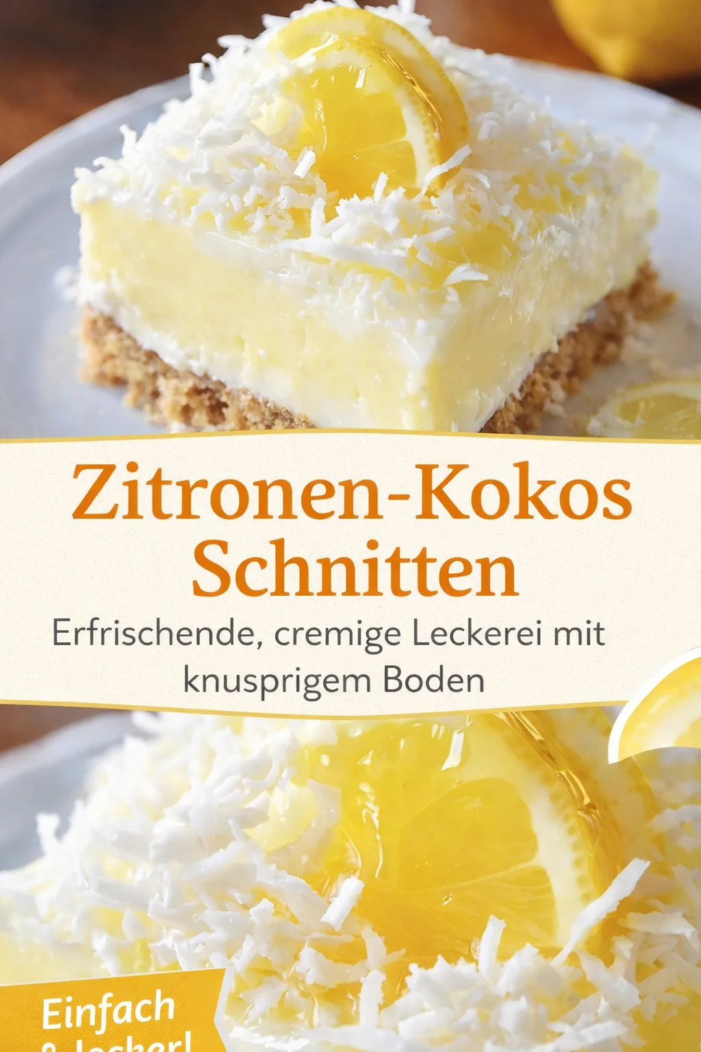 Käsekuchen ohne Backen: Leckere Zitronen-Kokos-Bars für jede Sweet Tooth Käsekuchen ohne Backen: Leckere Zitronen-Kokos-Bars für jede Sweet Tooth - Lust auf einen himmlisch frischen Käsekuchen, ohne den Ofen anzuschalten? Diese No Bake Lemon Coconut Cheesecake Bars sind die perfekte Lösung! Schnell zubereitet und ideal für Parties oder Genuss zwischendurch. Lass dir dieses unwiderstehliche Rezept nicht entgehen! Jetzt nachmachen und deine Liebsten verzaubern! #Käsekuchen #NoBake #Süßspeisen