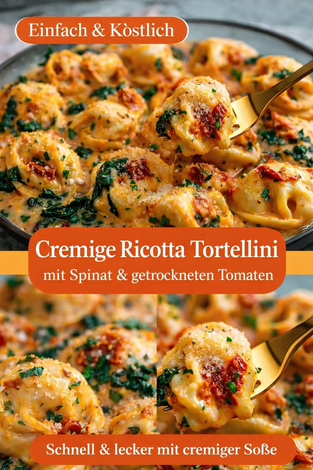 Marry Me Chicken Tortellini – Ein Gericht, das Herzen erobert - Verliebt in die Köstlichkeit: Marry Me Chicken Tortellini ist das perfekte Abendessen für romantische Anlässe. Diese cremige Pasta mit zartem Hähnchen und frischem Spinat wird jeden verzaubern. Ideal für deine nächste Date-Night! Probiere es aus und überrasche deine Liebsten – sie werden es lieben. Klicke hier für das vollständige Rezept und lass die Liebe durch den Magen gehen! #PastaLiebhaber #etwasBesonderes #RomantischesEssen
