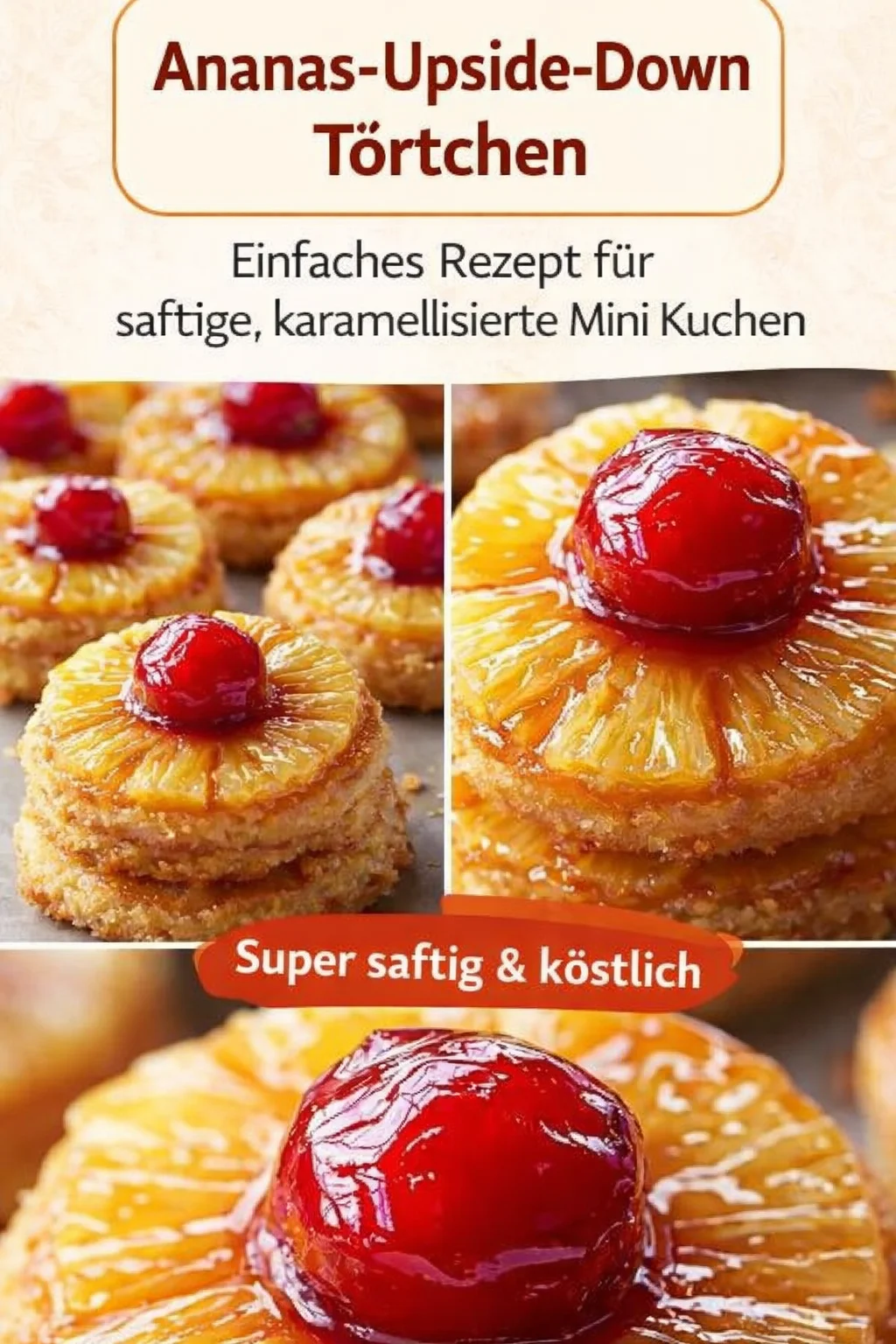 Schnelle Mini Ananas Kekse – Der perfekte süße Snack für zwischendurch! Schnelle Mini Ananas Kekse – Der perfekte süße Snack für zwischendurch! - Lust auf etwas Süßes, das schnell zubereitet ist und trotzdem wie ein Highlight schmeckt? Diese Mini Ananas Kekse sind der ideale Genuss für jede Gelegenheit! Mit einer süßen Ananasfüllung und dem cremigen Karamell-Topping sind sie einfach unwiderstehlich. Probiere sie selbst aus und bringe etwas Sommer auf deinen Tisch. Klicke auf das Rezept und lass dich inspirieren! #Kekse #Süßspeisen #Backen