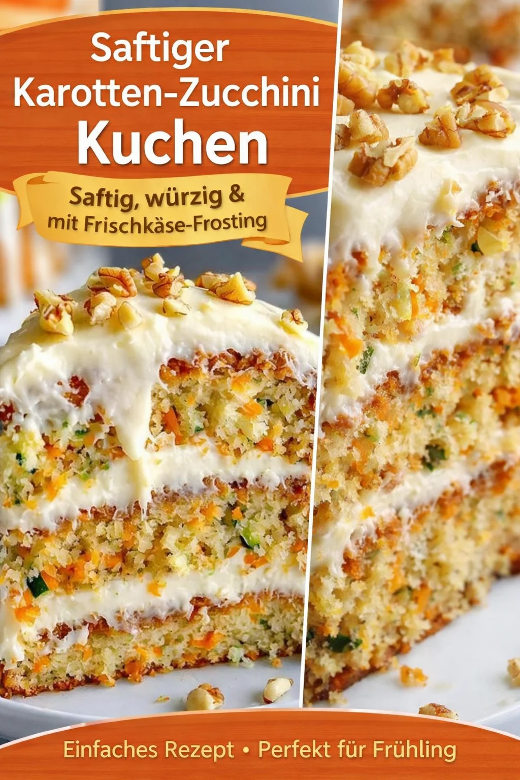 Unwiderstehlicher Karotten Zucchinikuchen – Ein süßes Gemüsevergnügen! Unwiderstehlicher Karotten Zucchinikuchen – Ein süßes Gemüsevergnügen! - Entdecke den außergewöhnlichen Karotten Zucchinikuchen, der süßen Genuss mit gesunden Zutaten vereint. Perfekt für alle, die nach einer kreativen und leckeren Dessertidee suchen. Lass dich von diesem saftigen Kuchen verzaubern und genieße jeden Bissen. Probiere das Rezept aus und teile deine Backergebnisse! #KarottenZucchinikuchen #Rezeptideen #GesundeSüßspeisen