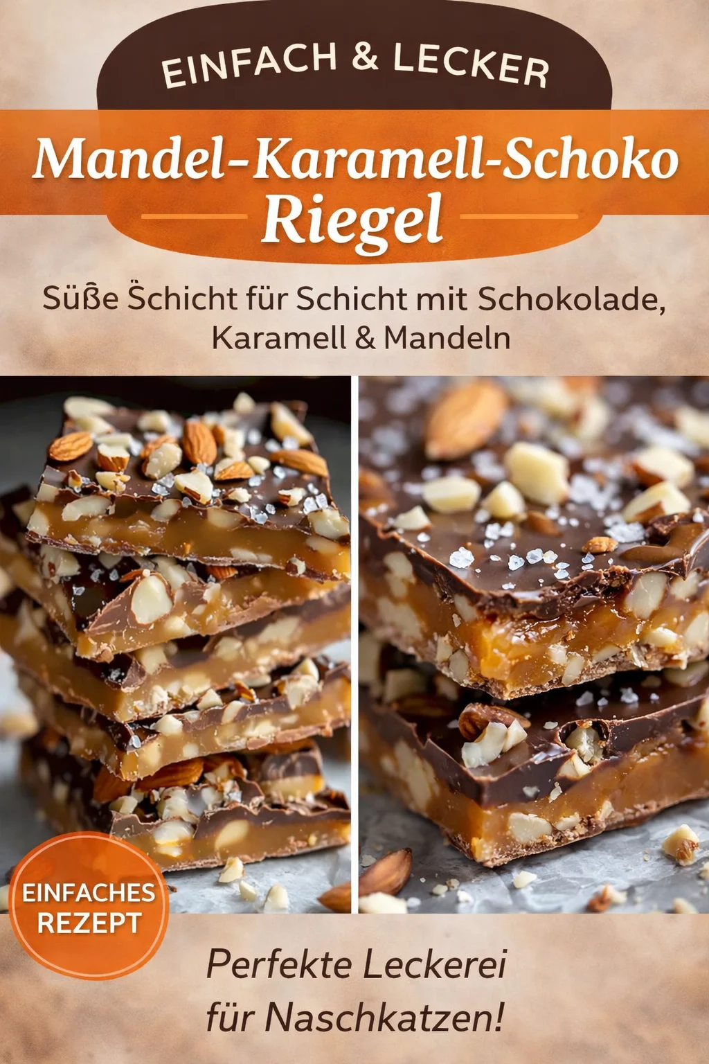 Unwiderstehliches Mandel Toffee: Süß, Schnell und Eindrucksvoll - Hast du Lust auf eine süße Versuchung, die schnell zu zaubern ist? Dieses Mandel Toffee ist die perfekte Mischung aus knusprigem Karamell und zarter Schokolade! Ideal für einen besonderen Anlass oder als Snack für zwischendurch. Probiere es aus und genieße das beeindruckende Ergebnis! Lass dir dieses köstliche Rezept nicht entgehen! #MandelToffee #Süßspeisen #LeckereRezepte