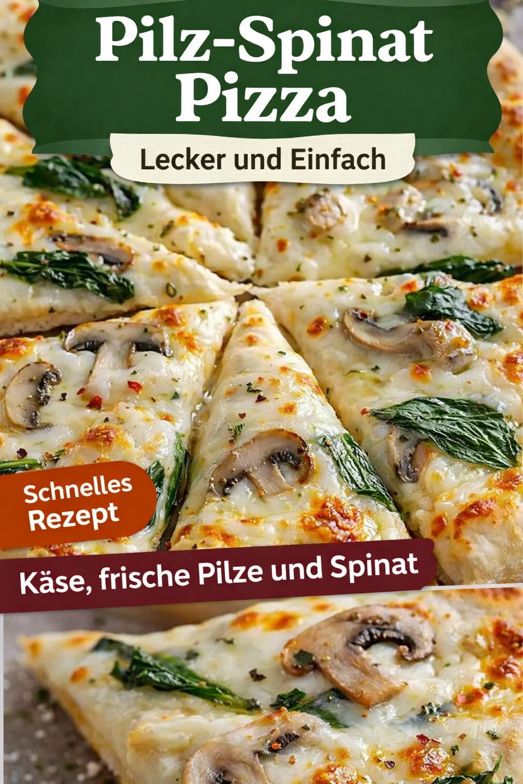 Verführerische Weiße Knoblauch Pizza – Ein Genuss für Pizza-Liebhaber - Bist du ein Fan von Pizza? Dann ist diese Weiße Knoblauch Pizza genau das Richtige für dich! Das cremige Knoblauchsoße und die Kombination aus Mozzarella und Parmesan machen sie unwiderstehlich. Probiere das Rezept jetzt aus und verwöhne deinen Gaumen mit einem Stück vom Glück. Klicke für das vollständige Rezept! #weißePizza #Knoblauchliebe #PizzaRezept