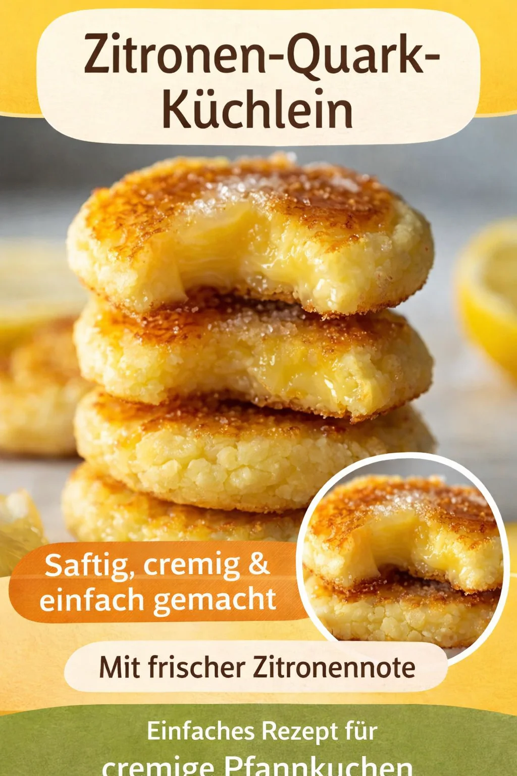 Zitronen-Kekse mit unwiderstehlichem Lemon Curd - die perfekte Nascherei - Entdecke die sündhaft leckeren Lemon Curd Crème Brûlée Kekse! Knusprige Ränder mit einem zarten, zitronigen Kern und ein kraftvoller Geschmack, der auf der Zunge zergeht. Gleich ausprobieren und deine Gäste beeindrucken! Hol dir das Rezept und verwandle deine Küche in eine Zitronen-Oase. Jetzt nachbacken! #Kekse #Backen #LemonCurd