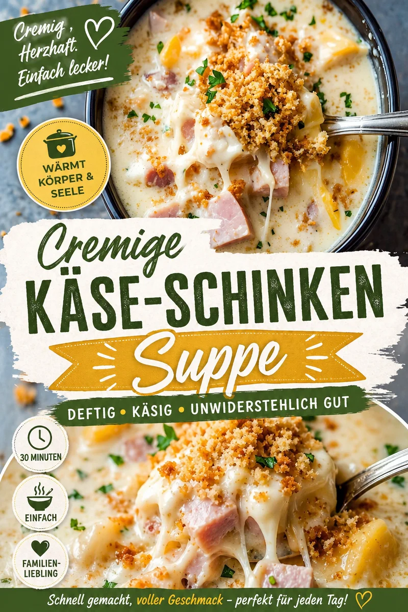 Cordon Bleu Suppe: Einfache und herzliche Soulfood-Genussreise - Entdecke das Rezept für eine köstliche Cordon Bleu Suppe, die Tradition und Einfachheit vereint! Perfekt für kalte Tage, bringt diese Suppe nicht nur Wärme, sondern auch das volle Aroma von Hähnchen, Käse und Schinken auf den Tisch. Bereite dir und deinen Lieben ein Stück Soulfood zu, das einfach zuzubereiten ist. Koche los und lass es dir schmecken! #CordonBleuSuppe #Soulfood #EinfachKochen