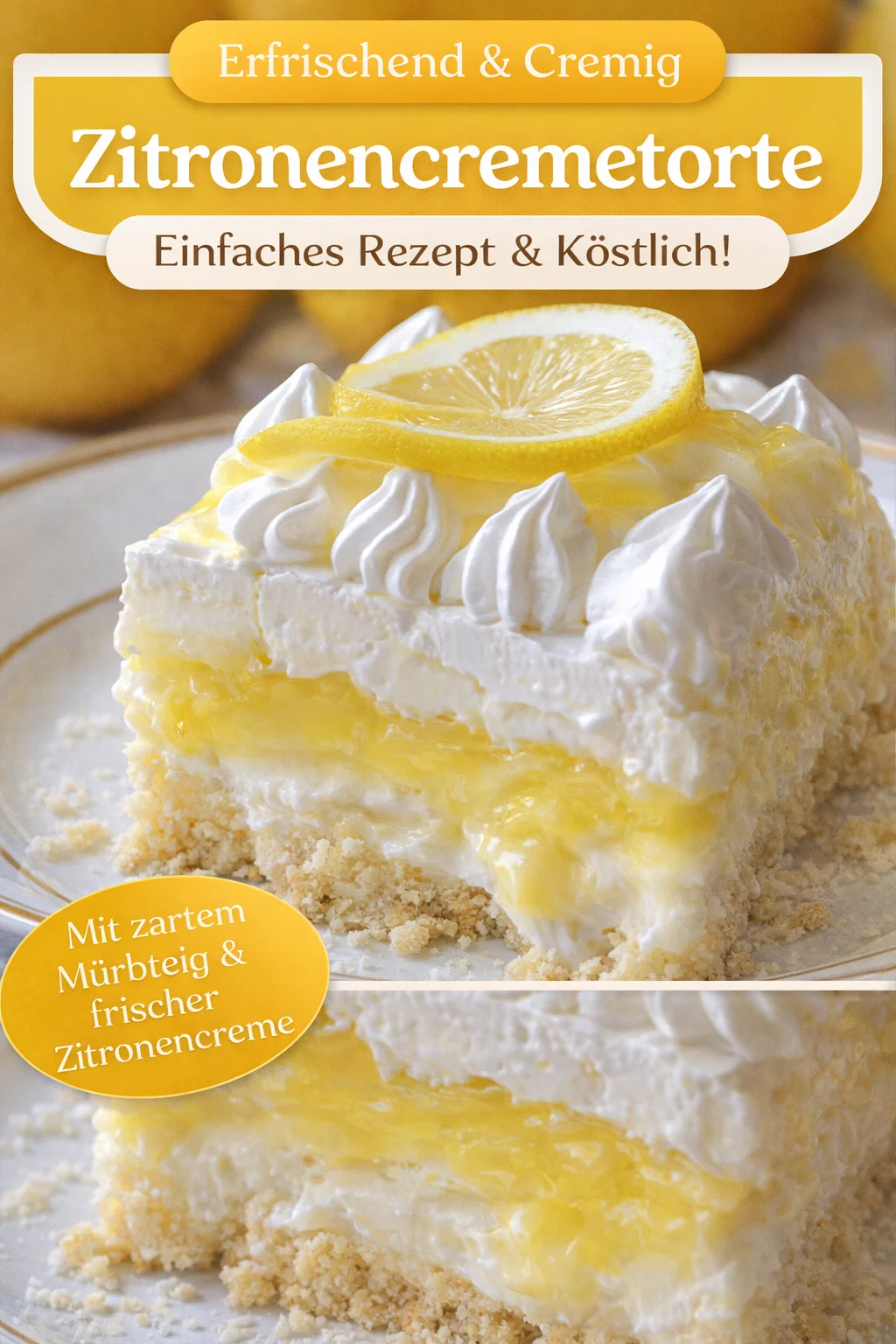 Erlebe den erfrischenden Geschmack this Zitronenkuchen – Ein Muss für jeden Dessertliebhaber! - Bist du bereit für eine Geschmacksexplosion? Dieser Zitronenkuchen ist leicht, frisch und perfekt für jeden Anlass. Verzaubere deine Gäste mit diesem himmlischen Rezept, das einfach zuzubereiten ist. Ideal für Sommerpartys oder als süßer Genuss für zwischendurch! Probiere es sofort aus und genieße jeden Bissen! #Zitronenkuchen #Dessertliebe #Backen