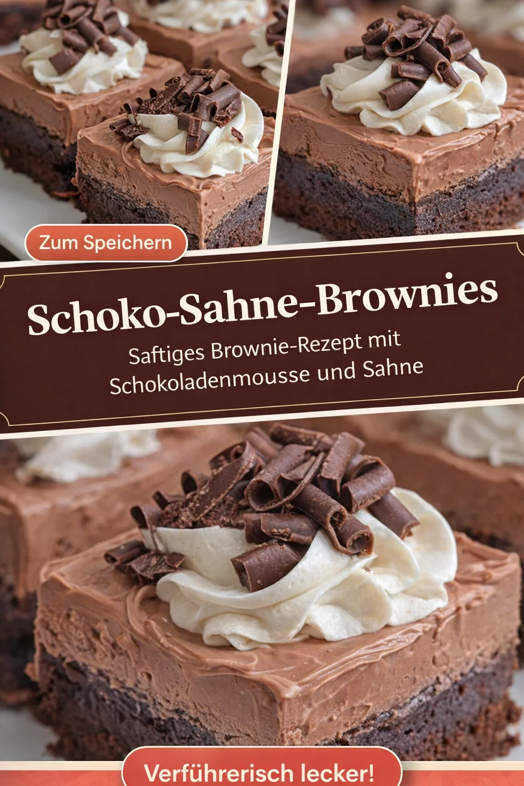 Französische Silk Brownies – Ein himmlischer Genuss für Schokoladenliebhaber - Entdecke die köstlichen französischen Silk Brownies – fudgy Schokolade mit cremiger Frischkäse-Füllung, perfekt für jede Kaffeepause oder als Dessert! Diese einfache Schritt-für-Schritt-Anleitung wird dich begeistern. Backe sie noch heute und genieße! Lass dir diesen süßen Genuss nicht entgehen! #Brownies #Dessert #Schokolade