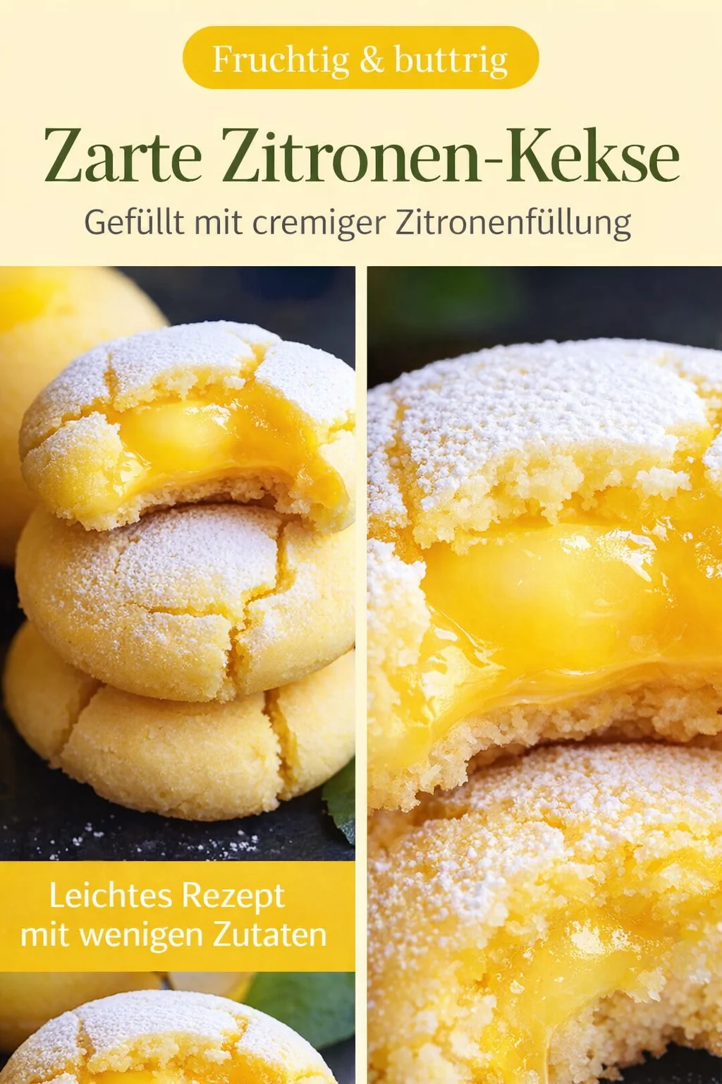 Frische Zitronenplätzchen für alle Backliebhaber - einfach und lecker! - Lust auf etwas Süßes mit einem spritzigen Kick? Diese Zitronenplätzchen sind die perfekte Kombination aus Süße und Frische. Sie sind einfach zuzubereiten und ideal für jede Gelegenheit! Entdecke das Rezept und überrasche Familie und Freunde mit deinen Backkünsten. Klicke jetzt und lass dir diese köstlichen Plätzchen nicht entgehen! #Zitronenplätzchen #Backen #Leckereien