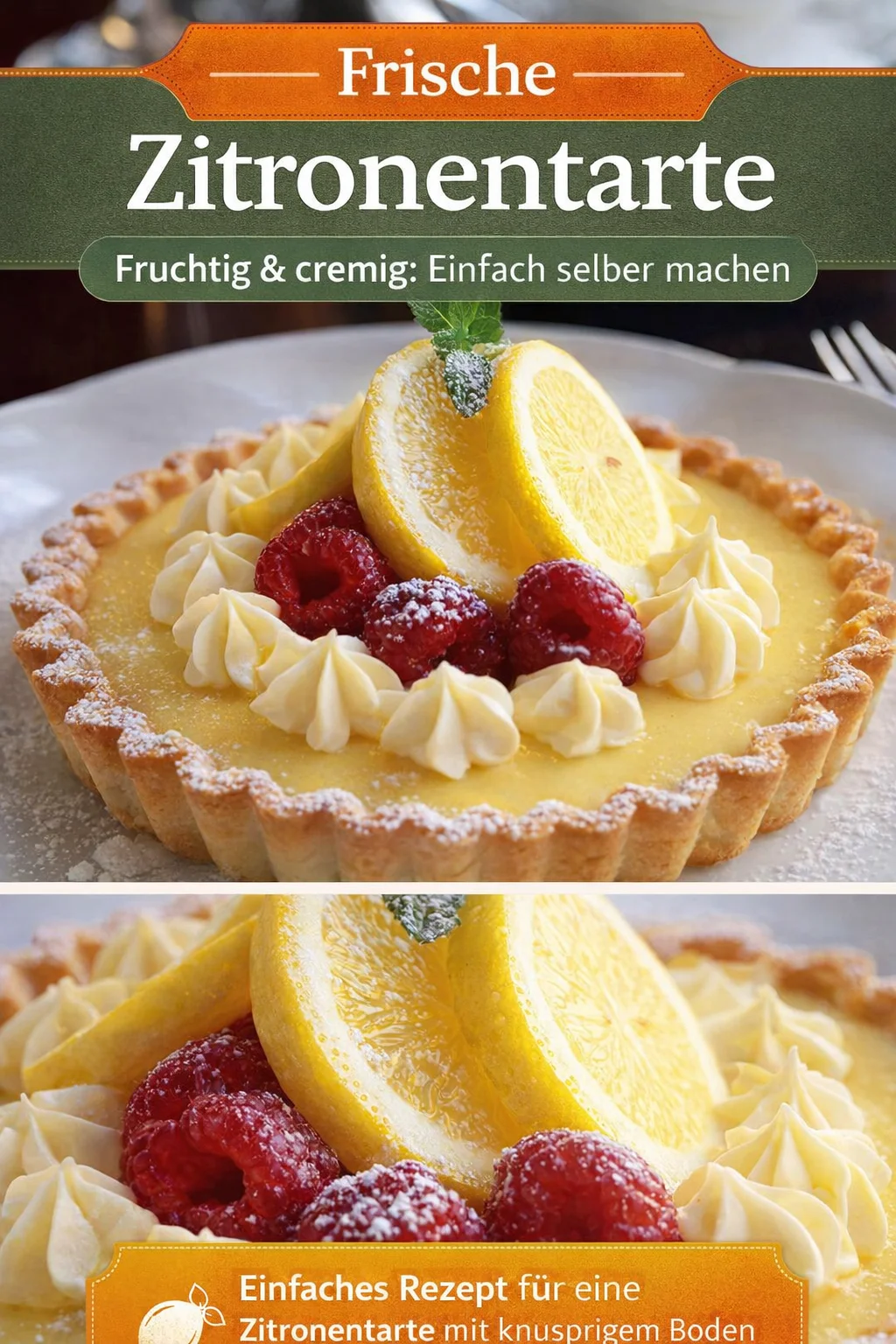 Frische Zitronentarte: Einfach, schnell und unwiderstehlich lecker - Entdecke das perfekte Rezept für eine erfrischende Zitronentarte, die süß und sauer zugleich ist! Ideal für jede Gelegenheit, wird diese Tarte sicher zum Highlight deiner nächsten Feier. Kreiere ein Meisterwerk in der Küche und lass dich von dem fruchtigen Geschmack erfreuen. Probiere es aus und teile deine Kreation mit uns! #Zitronentarte #Backen #Dessertideen