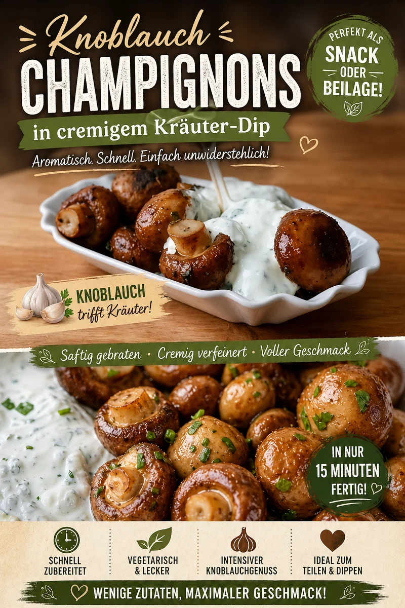 Genieße Champignons wie vom Jahrmarkt – einfach und lecker! - Sehnst du dich nach dem besonderen Jahrmarkts-Flair? Diese Champignons wie vom Jahrmarkt sind die perfekte Lösung! Sie sind einfach zubereitet und bringen den Geschmack des Trubels direkt zu dir nach Hause. Probiere sie als köstliche Vorspeise oder Snack. Lass dich inspirieren und koche mit uns! #Champignons #Snacks #Kochrezepte