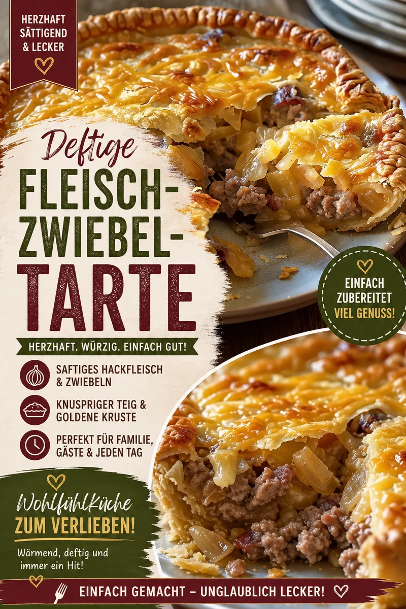 Herzhafter Wurstkäsekuchen für echte Genießer – schnell & einfach nach Hause! - Lust auf etwas Herzhaftes, das sich wie Zuhause anfühlt? Probiere diesen leckeren Wurstkäsekuchen! Mit saftigem Hackfleisch, würzigem Käse und aromatischen Kräutern ist er das perfekte Gericht für gemütliche Abende. Backe dieses Rezept in nur 5 Minuten Vorbereitungszeit und bringe dein Zuhause zum Duften! Lass es dir schmecken und entdecke noch mehr leckere Rezepte. #Wurstkäsekuchen #HerzhafteKüche #SchnelleRezepte