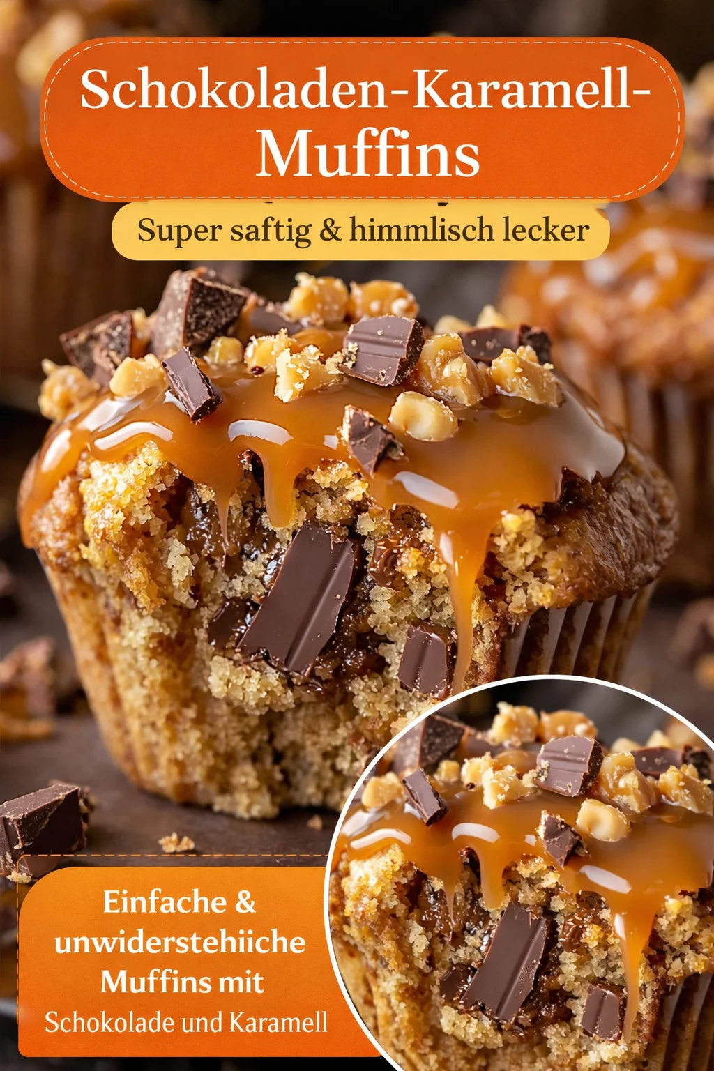 Himmlische Karamell Muffins – Ein süßer Genuss für besondere Momente - Entdecke die Welt der Karamell Muffins! Diese saftigen Leckerbissen sind nicht nur süß, sondern verleihen jedem Anlass einen besonderen Kick. Folge unserer Schritt-für-Schritt-Anleitung und überrasche deine Familie und Freunde. Perfekt für Kaffeepausen oder als süßes Dessert. Bereit, deine Bäckerkünste auf das nächste Level zu heben? Probiere es aus und teile deine Kreationen! #KaramellMuffins #Backen #Süßspeisen