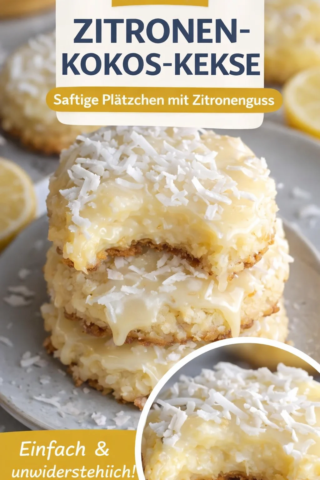 Käsekuchen Kekse: Himmlisches Rezept für dein nächstes Backabenteuer - Bist du bereit für den ultimativen Keksgenuss? Diese Käsekuchen Kekse kombiniert zitrusfrischen Geschmack mit einer cremigen Füllung, die einfach unwiderstehlich ist. Perfekt für jeden Snack oder als süßes Dessert! Folge meinem Rezept und überzeuge dich selbst. Bereite sie jetzt zu und teile deine Kreation mit anderen Backfans! #KäsekuchenKekse #Backen #Süßspeisen