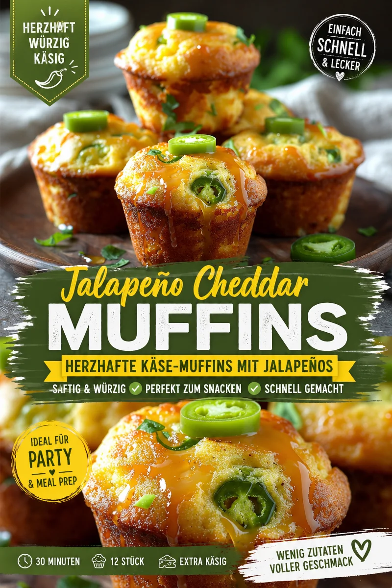 Maisbrot-Muffins mit Jalapeño und Honig-Limetten-Glasur – Ein Geschmackserlebnis - Entdecke die perfekten Maisbrot-Muffins mit einer pikanten Jalapeño-Note und einer süßen Honig-Limetten-Glasur. Diese Muffins sind nicht nur einfach zu machen, sondern bringen auch Schwung in jede Snackzeit! Bereite sie für deine nächste Feier oder als leckeren Snack für zwischendurch zu. Du wirst sie lieben! Probiere jetzt das Rezept aus! #Muffins #Maisbrot #LeckereRezepte