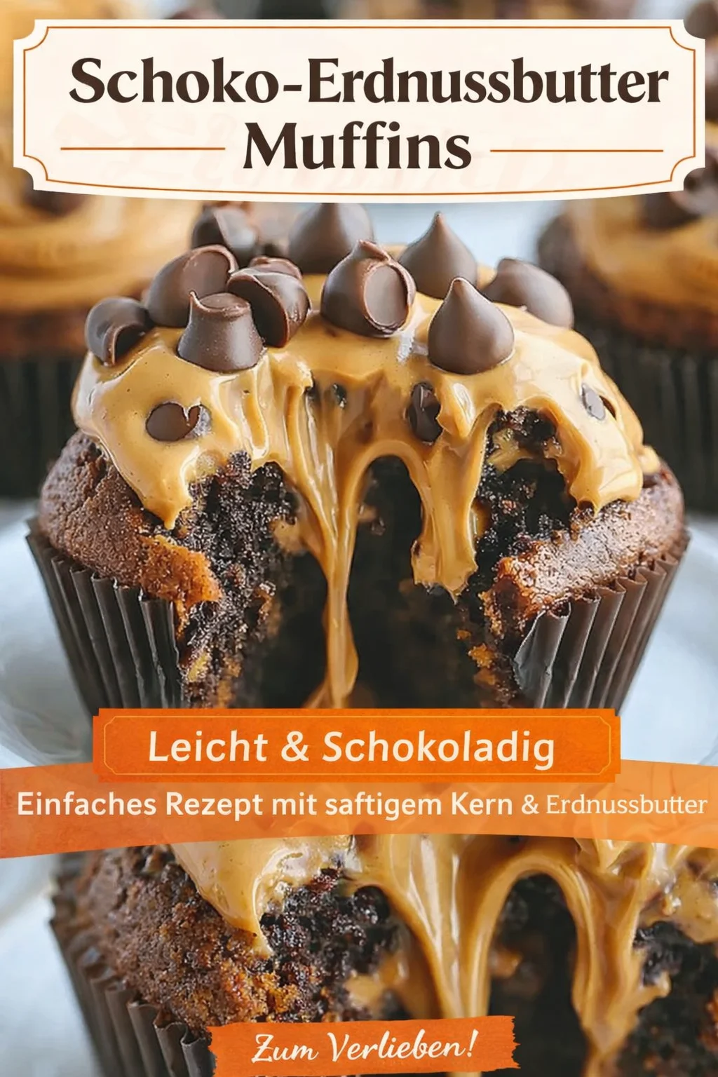 Saftige Schoko Erdnussbutter Lava Cupcakes für den ultimativen Genuss - Bist du bereit für die perfekten Schoko Erdnussbutter Lava Cupcakes? Diese köstlichen, heißen Leckerbissen sind einfach zu backen und sorgen für Wow-Momente bei jedem Biss! Überrasche Familie und Freunde mit diesem doppelten Schokoladengeschmack und weicher Erdnussbutterfüllung. Du wirst sie lieben! Probiere das Rezept jetzt aus und teile deine Kreationen mit uns! #CupcakeRezept #Schokolade #Erdnussbutter