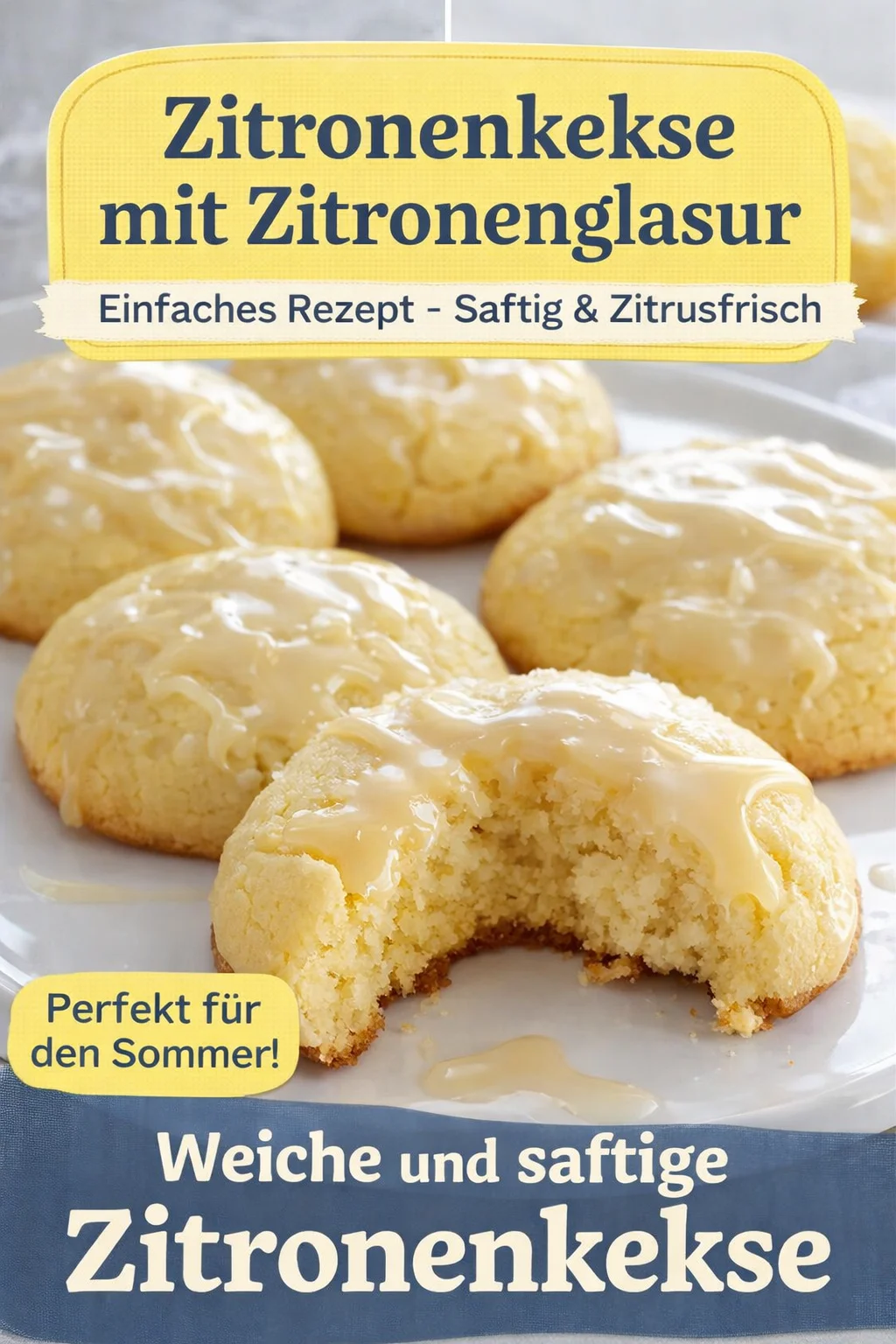 Saftige und einfache Zitronenkekse für jeden Anlass - Lust auf etwas Süßes, das leicht und lecker ist? Diese weichen Zitronenkekse sind perfekt für jede Gelegenheit! Außen knusprig, innen zart – ein Genuss für jeden Gaumen. Probiere unser einfaches Rezept und überrasche deine Familie und Freunde. Perfekt für Nachmittagskaffee oder als süße Überraschung! Teile deine Ergebnisse mit uns! #Zitronenkekse #Backen #Süßspeisen