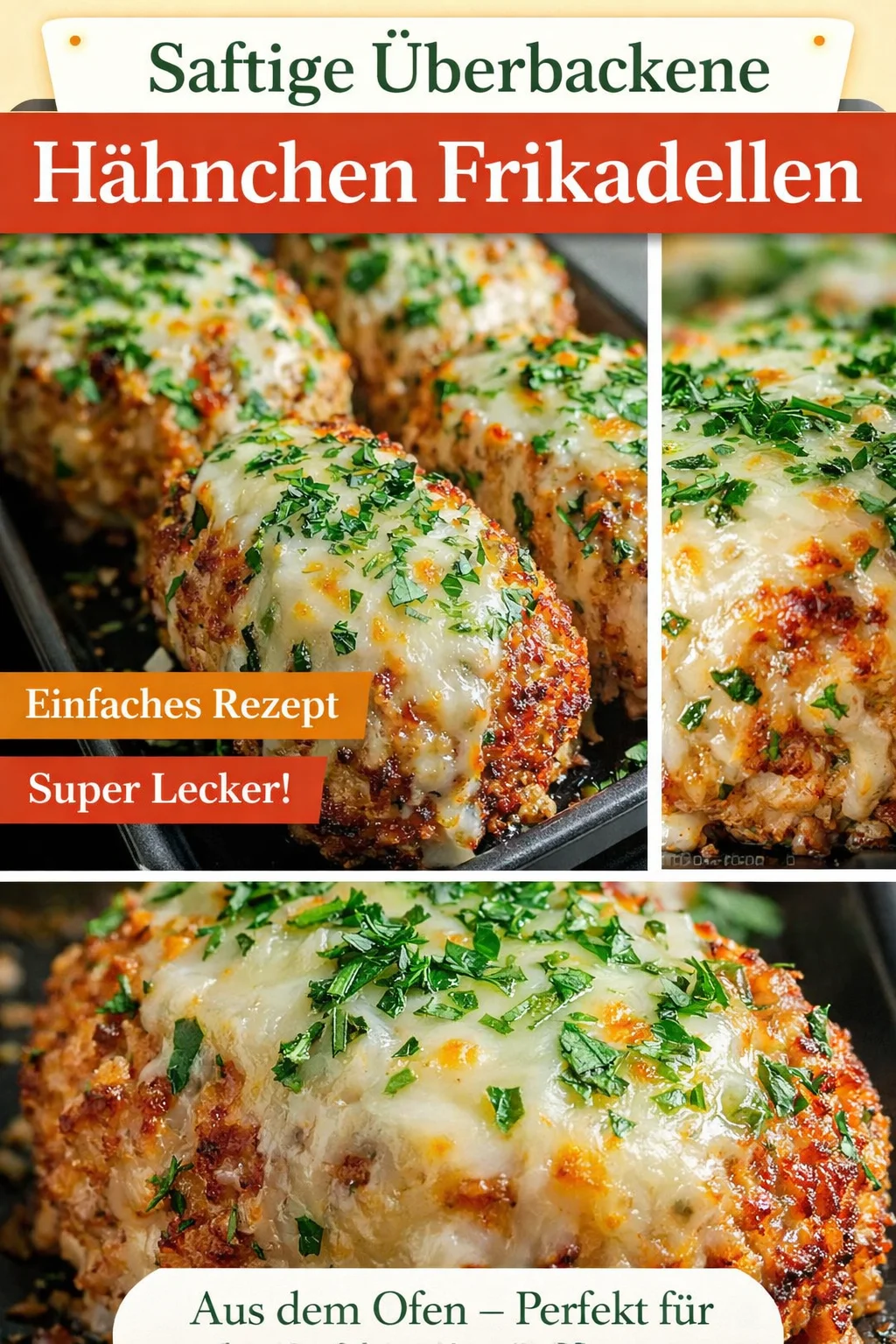 Saftiger Hähnchen Hackbraten – Herzhaft und würzig für jede Gelegenheit - Hast du Lust auf ein herzhaftes, aber leichtes Gericht? Unser Hähnchen Hackbraten ist perfekt für das Abendessen und bietet einen intensiven Geschmack mit saftigem Hähnchen und aromatischem Knoblauch. Einfach nachzukochen! Probiere es noch heute aus und verwöhne deine Familie. Lass dir diesen Genuss nicht entgehen! #Hähnchenhackbraten #LeckereRezepte #SchnelleDeutscheGerichte