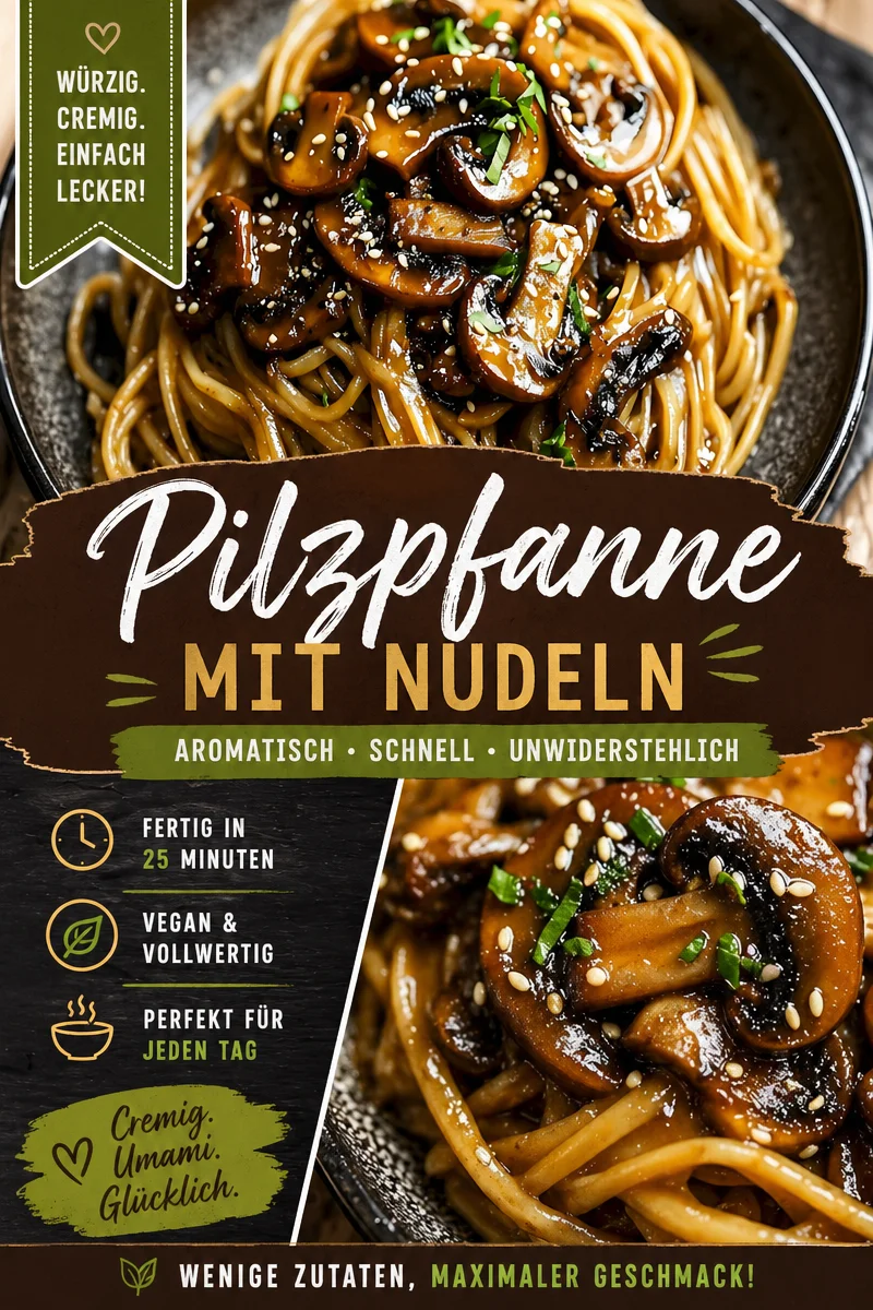 Schnelle Ingwer Nudeln mit karamellisierten Pilzen für jeden Tag - Hast du Lust auf ein köstliches Gericht, das im Handumdrehen zubereitet ist? Probiere diese Ingwer Nudeln mit karamellisierten Pilzen! Ideal für hektische Tage, kannst du dieses leckere Rezept in kurzer Zeit zaubern. Lass dich von den Aromen verzaubern und entdecke, wie einfach gutes Essen sein kann. Klicke jetzt für das vollständige Rezept! #IngwerNudeln #SchnelleRezepte #VegetarischeKüche