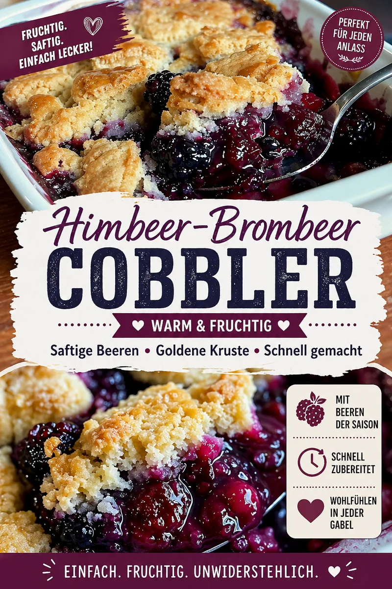 Sneller Genuss: Ein Einfacher Brombeer Auflauf für süße Momente Sneller Genuss: Ein Einfacher Brombeer Auflauf für süße Momente - Lust auf ein süßes Dessert, das schnell zubereitet und unglaublich lecker ist? Probiere meinen Einfachen Brombeer Auflauf! Mit nur wenigen Zutaten zauberst du in kurzer Zeit ein köstliches Dessert für dich und deine Lieben. Perfekt für jede Gelegenheit! Lass dich von diesem Rezept inspirieren und genieße die süßen Aromen der Brombeeren. Probiere es gleich aus! #BrombeerAuflauf #SchnelleDesserts #LeckereRezepte