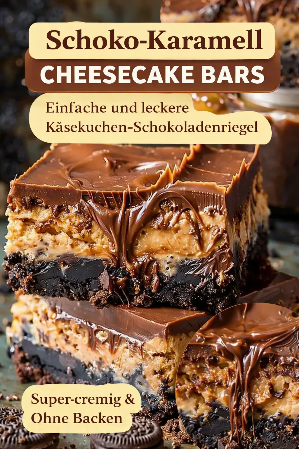 Unwiderstehliche Käsekuchen Riegel: Süß, cremig und absolut lecker! - Hast du Lust auf eine süße Versuchung? Probiere unsere köstlichen Käsekuchen Riegel, die aus cremigem Frischkäse, zartschmelzender Schokolade und himmlischem Dulce de Leche bestehen! Einfach zuzubereiten und perfekt für jeden Anlass. Lass dir dieses himmlische Rezept nicht entgehen – kreiere die besten Käsekuchen Riegel deiner Freunde! Jetzt nachbacken! #Käsekuchen #Dessert #Backen