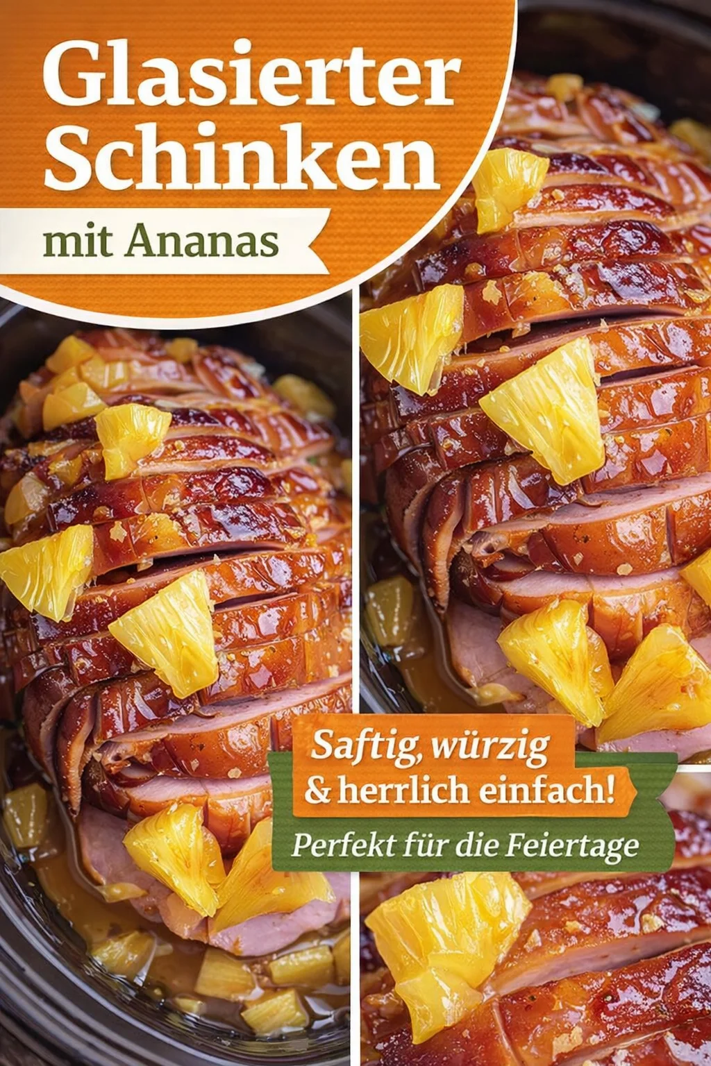 Unwiderstehlicher Crock Pot Brown Sugar Pineapple Schinken für jeden Anlass - Entdecke unser Rezept für Crock Pot Brown Sugar Pineapple Schinken! Ein saftiger Schinken, langsam gegart mit braunem Zucker und Ananas für unvergleichlichen Geschmack. Perfekt für Familienfeiern oder Feiertage. Bereite dir den einfachsten und köstlichsten Schinken zu. Probiere es aus und teile dein Ergebnis! #CrockPot #Schinken #LeckereRezepte