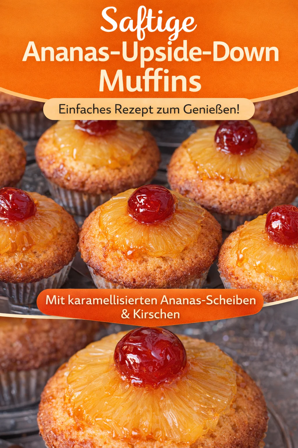 Verführerische Ananas-Cupcakes für den perfekten Genussmoment - Mach eine kleine Auszeit vom Alltag und genieße diese köstlichen Ananas-Cupcakes! Sie sind schnell und einfach zuzubereiten und bringen einen Hauch von Karibik auf deinen Tisch. Lass dich von den saftigen Aromen verzaubern. Perfekt für jede Gelegenheit! Probiere das Rezept noch heute aus und verwöhne dich und deine Gäste. #AnanasCupcakes #DessertLiebhaber #Backen