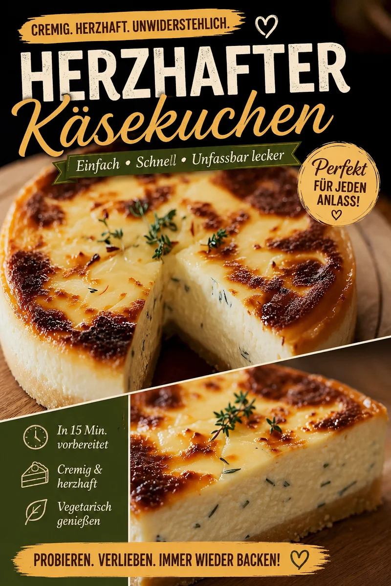 Verwandle deine nächste Feier mit diesem herzhaften Käsekuchen Verwandle deine nächste Feier mit diesem herzhaften Käsekuchen - Sichere dir das Rezept für einen herzhaften Käsekuchen, der deine Gäste beeindrucken wird! Einfach zuzubereiten und perfekt als Vorspeise oder Snack. Mit würzigem Baby-Schweizer Käse und aromatischen sonnengetrockneten Tomaten wird dieser Käsekuchen zum Highlight jeder Tischrunde. Probiere es aus und lass uns wissen, wie es dir gelungen ist! #Käsekuchen #Rezept #Kochen