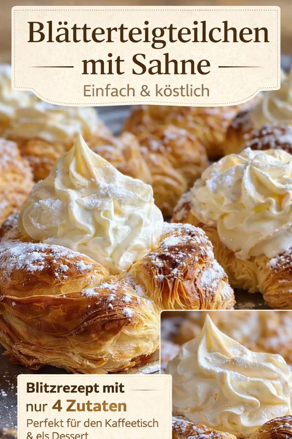 Zauberhafte Windbeutel: Süßes aus der Kindheit selbst gemacht! - Hast du Lust auf eine süße Leckerei, die Erinnerungen weckt? Unsere Windbeutel sind einfach zuzubereiten und schmecken himmlisch! Lass dich von diesem klassischen Rezept inspirieren und verzaubere deine Familie mit selbstgemachten Windbeuteln. Perfekt für jeden Anlass! Probiere es jetzt aus! #Windbeutel #Süßspeisen #KlassischeRezepte