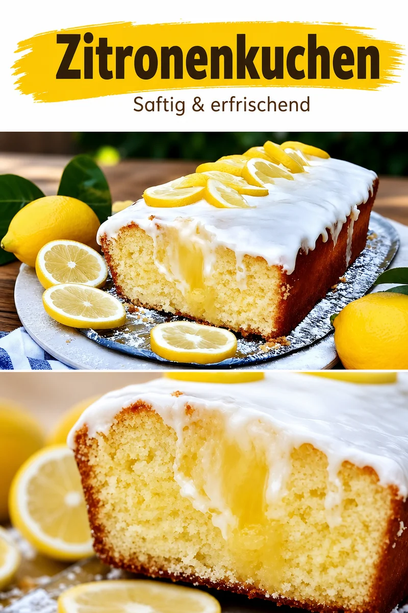 Der beste Zitronenkuchen: Saftig, einfach und unwiderstehlich lecker! - Entdecke das Geheimnis des perfekten Zitronenkuchens mit diesem unvergleichlichen Rezept! Der frische Geschmack und die saftige Textur machen ihn zum idealen Begleiter für jeden Anlass. Lass dich von dem Zitronenduft verzaubern, während du diesen köstlichen Kuchen zauberst. Probiere es aus und teile deine Ergebnisse! #Zitronenkuchen #Wohlschmeckend #Backen