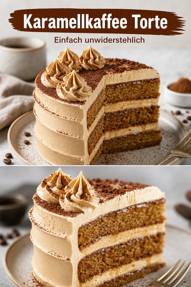 Kaffeekuchen mit unwiderstehlicher Karamell Buttercreme selbst gemacht Kaffeekuchen mit unwiderstehlicher Karamell Buttercreme selbst gemacht - Bist du bereit, deinen neuen Lieblingskuchen zu entdecken? Dieser saftige Kaffeekuchen mit einer cremigen Karamell-Kaffee-Buttercreme ist die perfekte Kombination aus Geschmack und Textur. Perfekt für Kaffeepausen oder als Highlight bei jeder Feier! Probiere es aus und verblüffe deine Gäste! #Kaffeekuchen #Backen #Dessertliebe