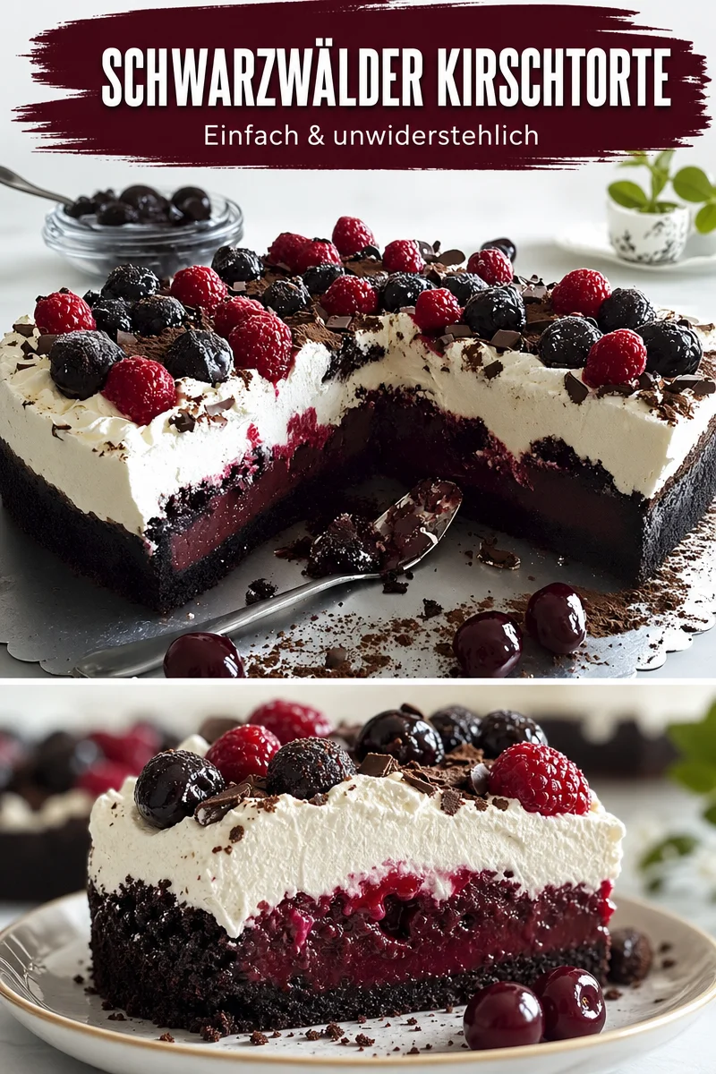 Leckerer Schwarzwälder Puddingkuchen: Ein Genuss für jede Feier Leckerer Schwarzwälder Puddingkuchen: Ein Genuss für jede Feier - Entdecke den unwiderstehlichen Geschmack des Schwarzwälder Puddingkuchens! Mit saftigen Kirschen und einer cremigen Schicht Schlagsahne wird dieser Kuchen zum absoluten Highlight auf deiner nächsten Feier. Perfekt für jeden Anlass und kinderleicht nachzubacken. Probiere es aus und verwöhne deine Gäste! #SchwarzwälderKuchen #Backen #KuchenRezepte