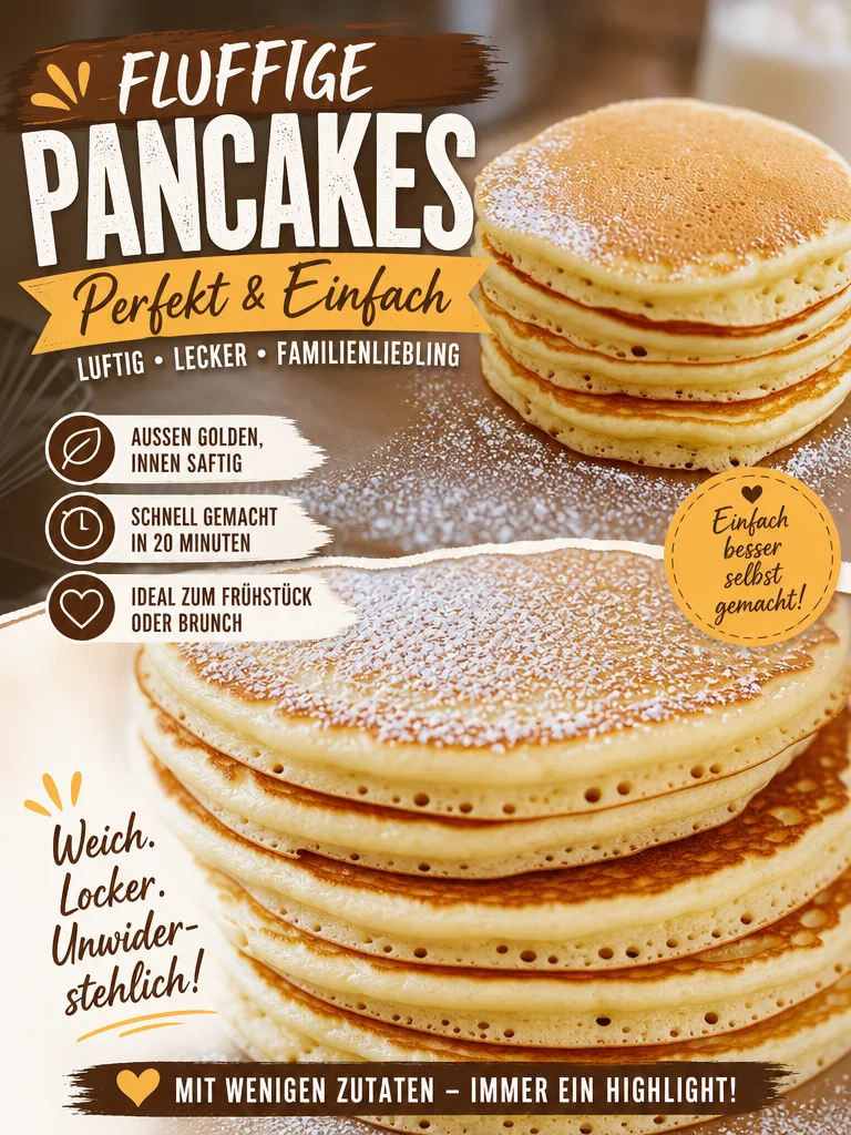 Morgensüße: Die besten Pfannkuchen für einen perfekten Start in den Tag Morgensüße: Die besten Pfannkuchen für einen perfekten Start in den Tag - Gönn dir am Wochenende einen traumhaften Morgen mit meinen liebsten Pfannkuchen! Mithilfe dieses einfachen Rezepts zauberst du in kürzester Zeit köstliche, fluffige Pfannkuchen. Ideal zum Servieren mit frischen Früchten und Ahornsirup. Probiere es aus und lass dich verführen! Teile deine eigenen Kreationen mit uns! #Pfannkuchen #Frühstücksideen #LeckereRezepte