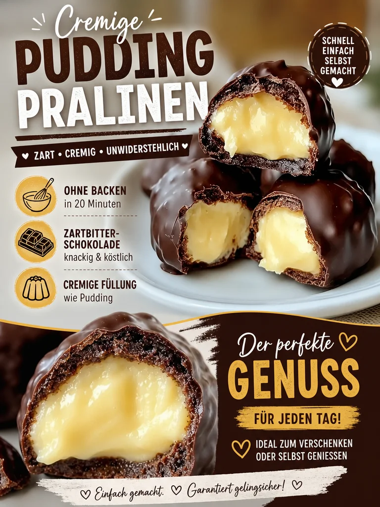 Schnelle Bananenpudding-Schokoladenpuffs – Dein perfektes Last-Minute Dessert Schnelle Bananenpudding-Schokoladenpuffs – Dein perfektes Last-Minute Dessert - Hast du Lust auf etwas Süßes, aber nicht viel Zeit? Probiere unsere Bananenpudding-Schokoladenpuffs! Diese köstlichen kleinen Snacks werden dich mit ihrem wunderbar cremigen Innenleben überraschen. Perfekt für spontane Gäste oder einfach als Genuss für dich selbst. Lass dich von diesem einfachen Rezept inspirieren und backe sofort los! #Bananenpudding #SchnelleRezepte #Leckereien