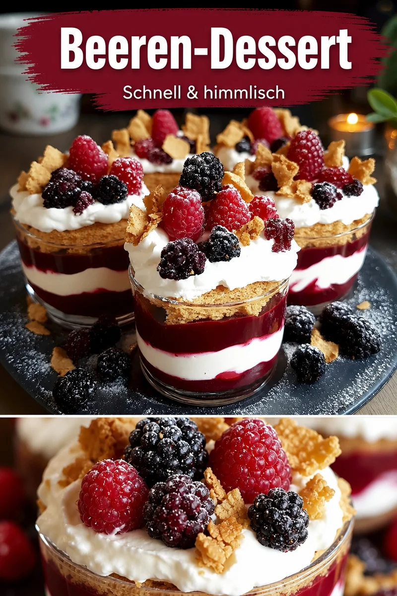 Schnelles Schichtdessert: Einfach, Elegant und Lecker Schnelles Schichtdessert: Einfach, Elegant und Lecker - Lerne in wenigen Schritten, wie du ein köstliches Schichtdessert zubereitest, das perfekt für spontane Gäste ist. Mit frischen Früchten, cremiger Mascarpone und knusprigen Löffelbiskuits wird dieses Dessert zum Höhepunkt jeder Gelegenheit. Probiere es noch heute aus und überrasche deine Freunde mit diesem einfachen Rezept! #Dessert #SchnelleRezepte #Schichtdessert