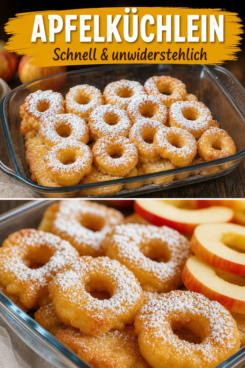Unwiderstehliche Apfelringe: Einfach selbst gemacht und lecker! Unwiderstehliche Apfelringe: Einfach selbst gemacht und lecker! - Entdecke das Geheimnis hinter diesen köstlichen Apfelringen, die einfach und schnell zubereitet werden. Ideal für jedes Dessert oder als Snack für zwischendurch. Überzeuge deine Familie und Freunde mit diesen luftigen Leckereien und genieße den herrlichen Duft frisch gebackener Apfelringe! Probiere das Rezept jetzt aus und teile deine Ergebnisse! #Apfelringe #Backen #Leckereien