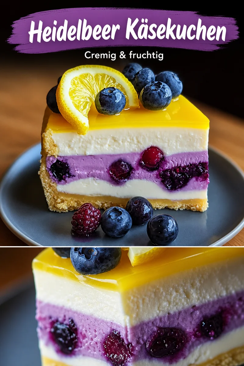 Unwiderstehlicher Käsekuchen ohne Backen mit Zitrone und Blaubeeren Unwiderstehlicher Käsekuchen ohne Backen mit Zitrone und Blaubeeren - Lust auf einen einfachen und köstlichen Käsekuchen? Dieser Käsekuchen ohne Backen kombiniert frische Zitrone und saftige Blaubeeren für ein perfektes Dessert! Ideal für heiße Tage und schnell zubereitet – ohne Ofen! Probiere es aus und verwöhne dich selbst oder deine Liebsten. Klicke, um das Rezept zu entdecken! #Käsekuchen #OhneBacken #Dessert
