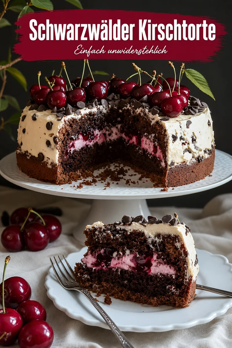 Verwöhne deinen Gaumen mit einer himmlischen Stracciatella Kirschtorte Verwöhne deinen Gaumen mit einer himmlischen Stracciatella Kirschtorte - Bist du bereit für ein einzigartiges Backerlebnis? Die Stracciatella Kirschtorte ist nicht nur ein Feast für die Sinne, sondern auch einfach zuzubereiten! Überrasche deine Freunde und Familie mit dieser luxuriösen Torte, die sich perfekt für besondere Anlässe eignet. Lass dich von den köstlichen Kirschen und der schokoladigen Crema verführen! Probiere dieses Rezept jetzt aus und werde zum Backprofi! #Kirschtorte #Backen #Kuchenliebe